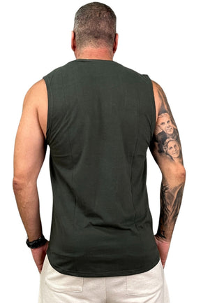 Regata Machão Levinha Verde Musgo