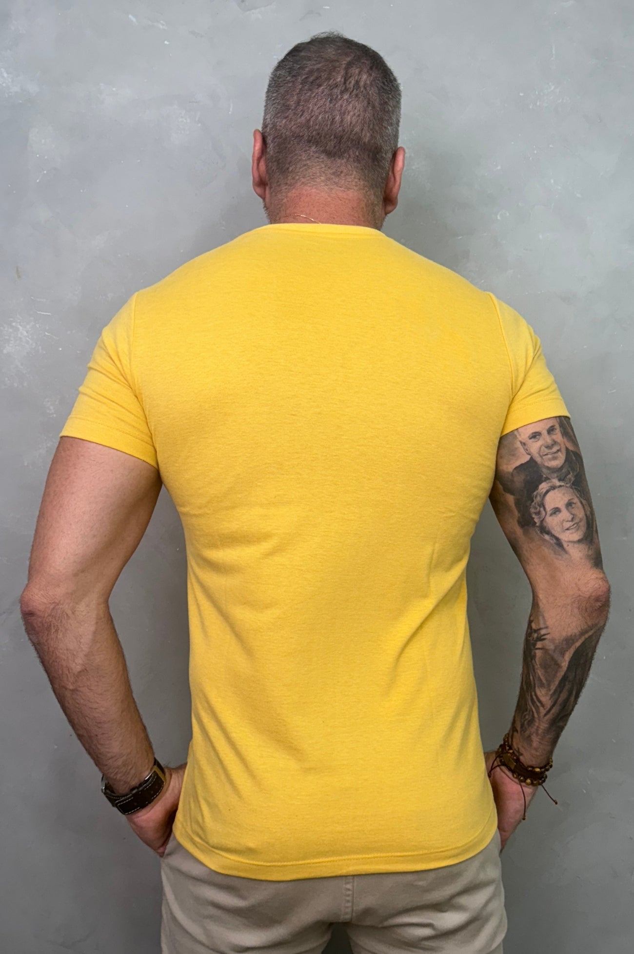 Camiseta Levinha Slim Amarela