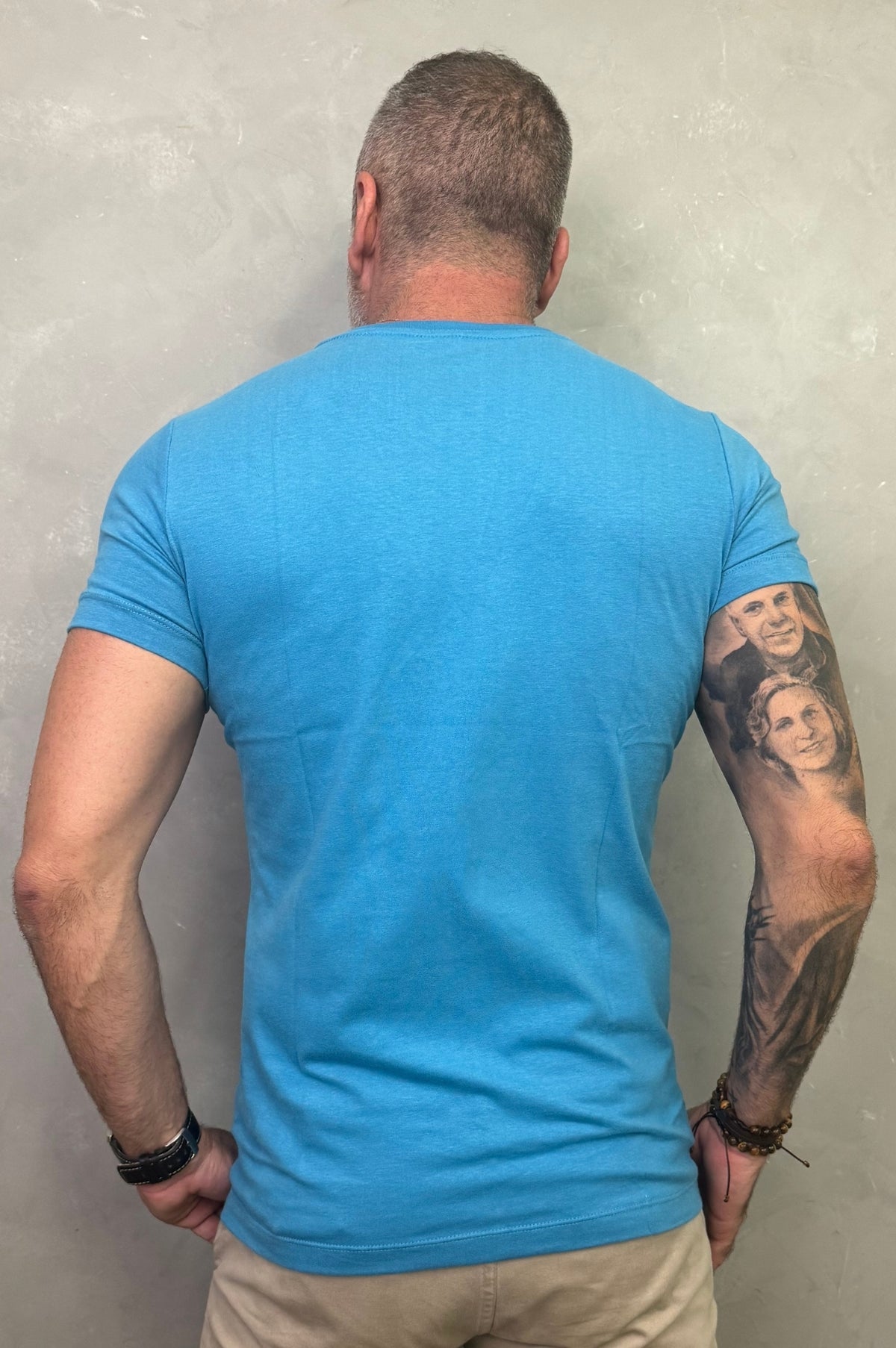 Camiseta Levinha Slim Azul II