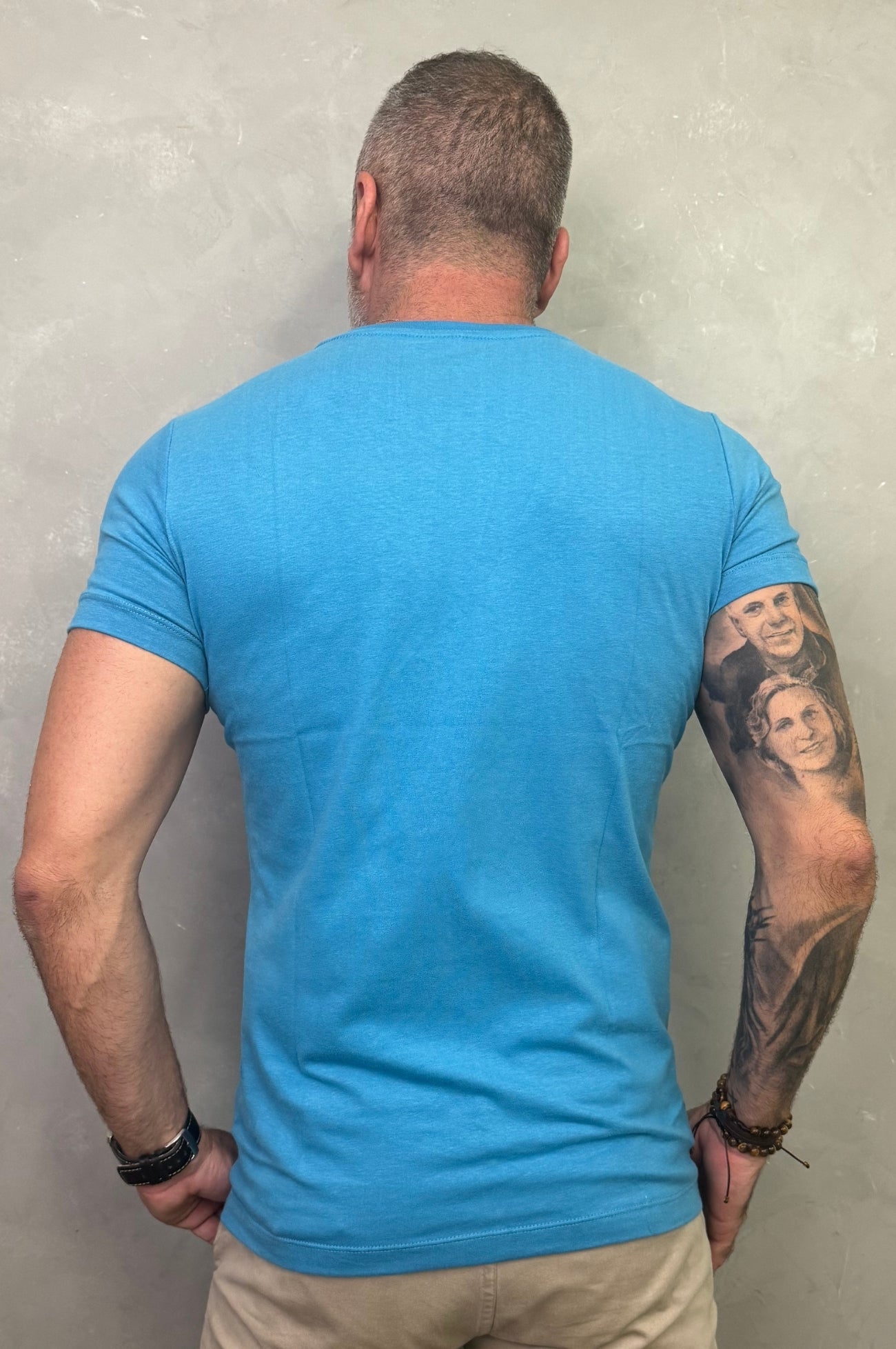 Camiseta Levinha Slim Azul II