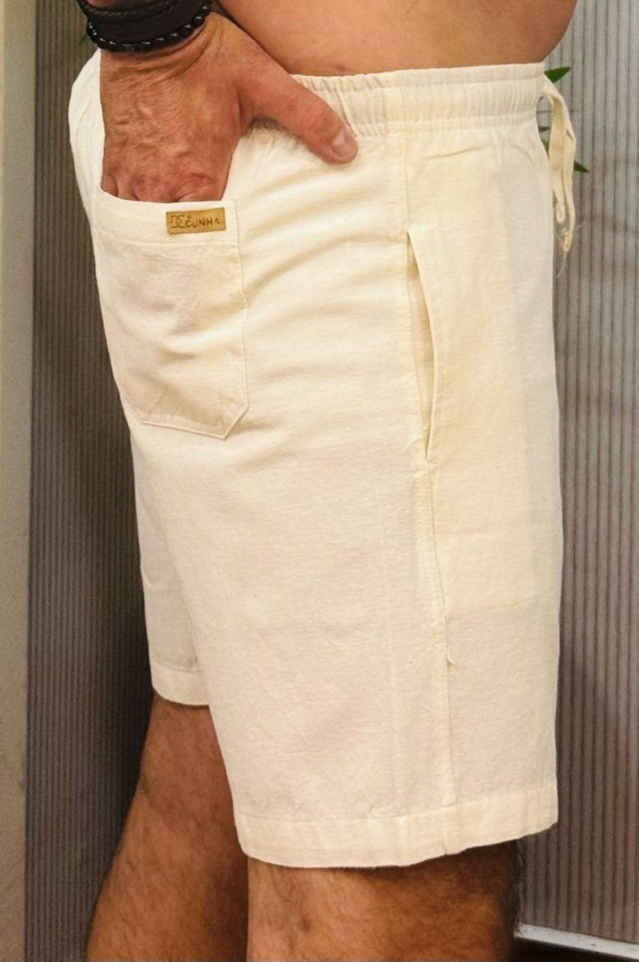 Bermuda de Linho Off