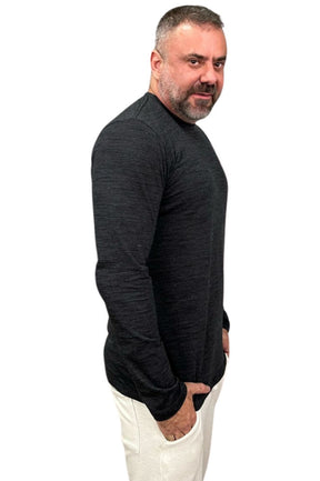 Camiseta Manga Longa Flame Preta