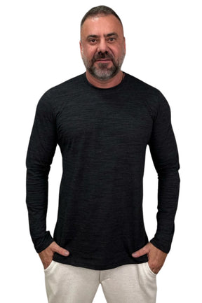 Camiseta Manga Longa Flame Preta