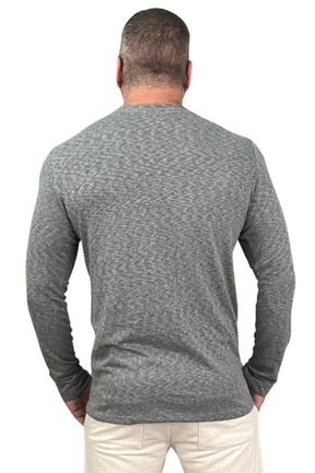 Camisa Manga Longa Moletinho Mescla