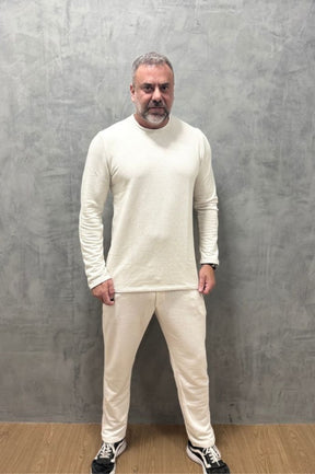 Conjunto de Moletinho Premium Off White