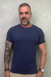 Camiseta Levinha Slim Marinho