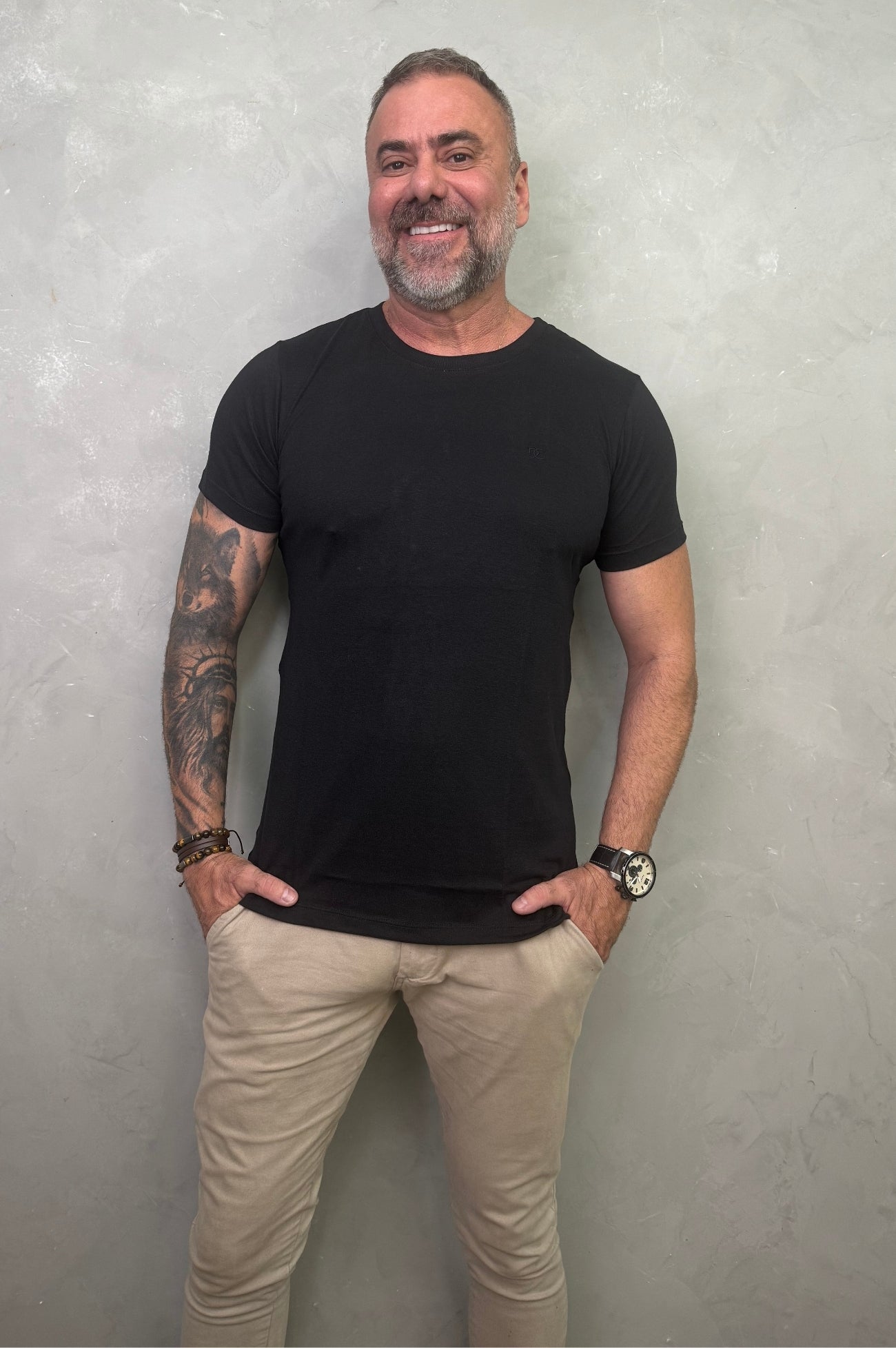 Camiseta Levinha Slim Preta