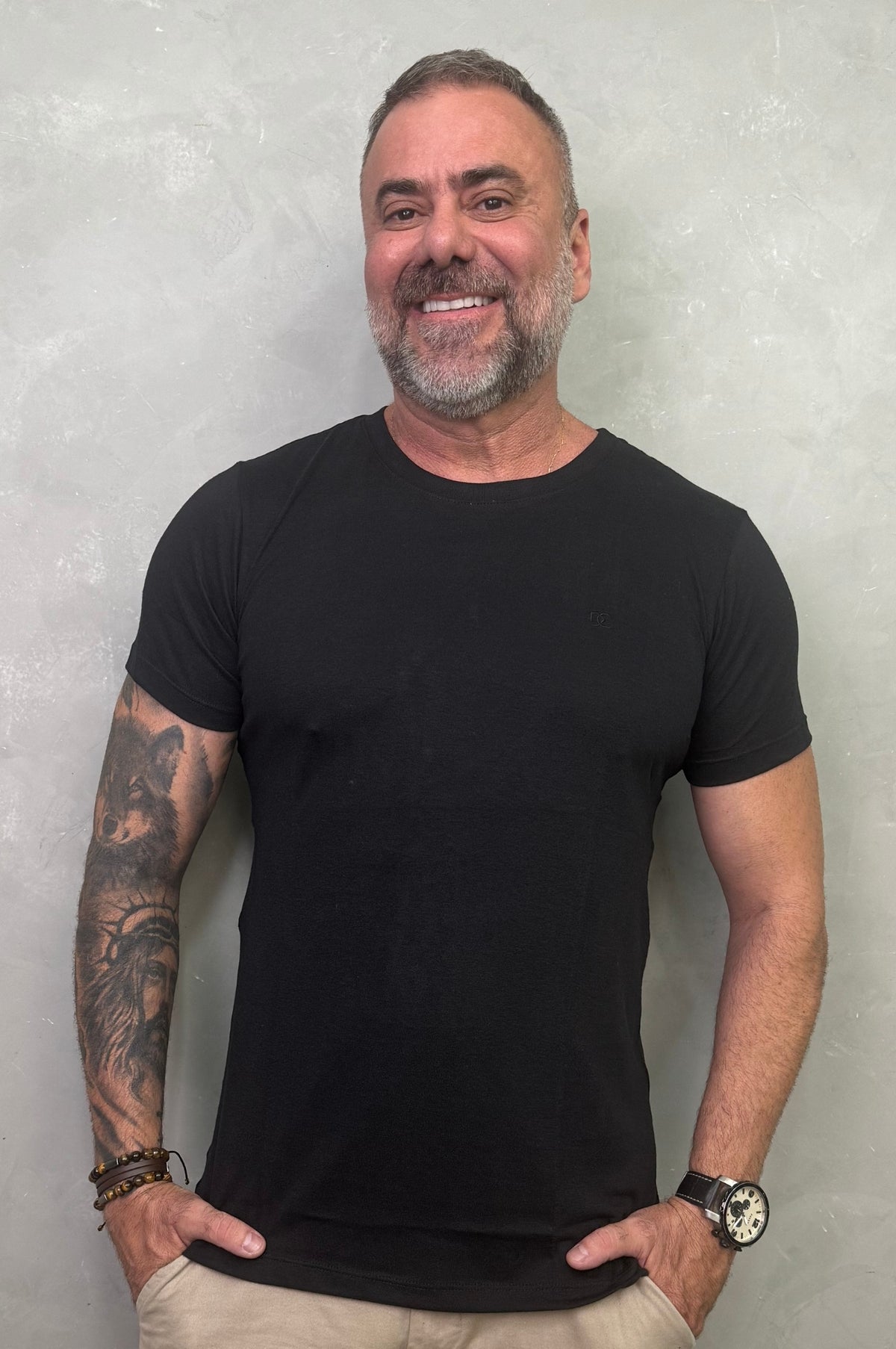 Camiseta Levinha Slim Preta