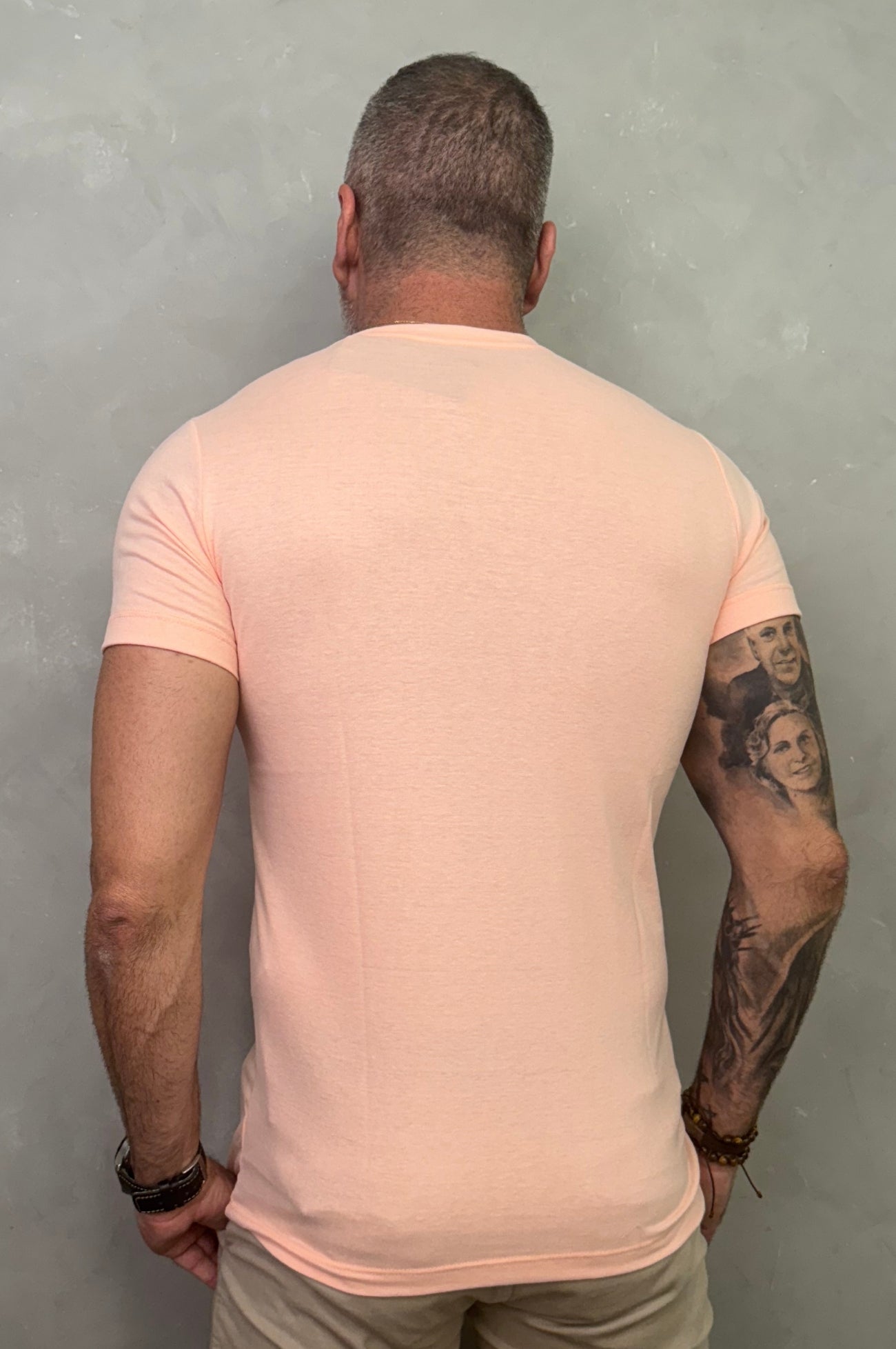 Camiseta Levinha Slim Rosa