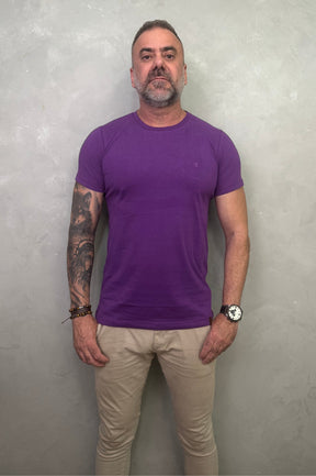 Camiseta Levinha Slim Roxa