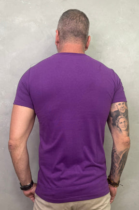 Camiseta Levinha Slim Roxa