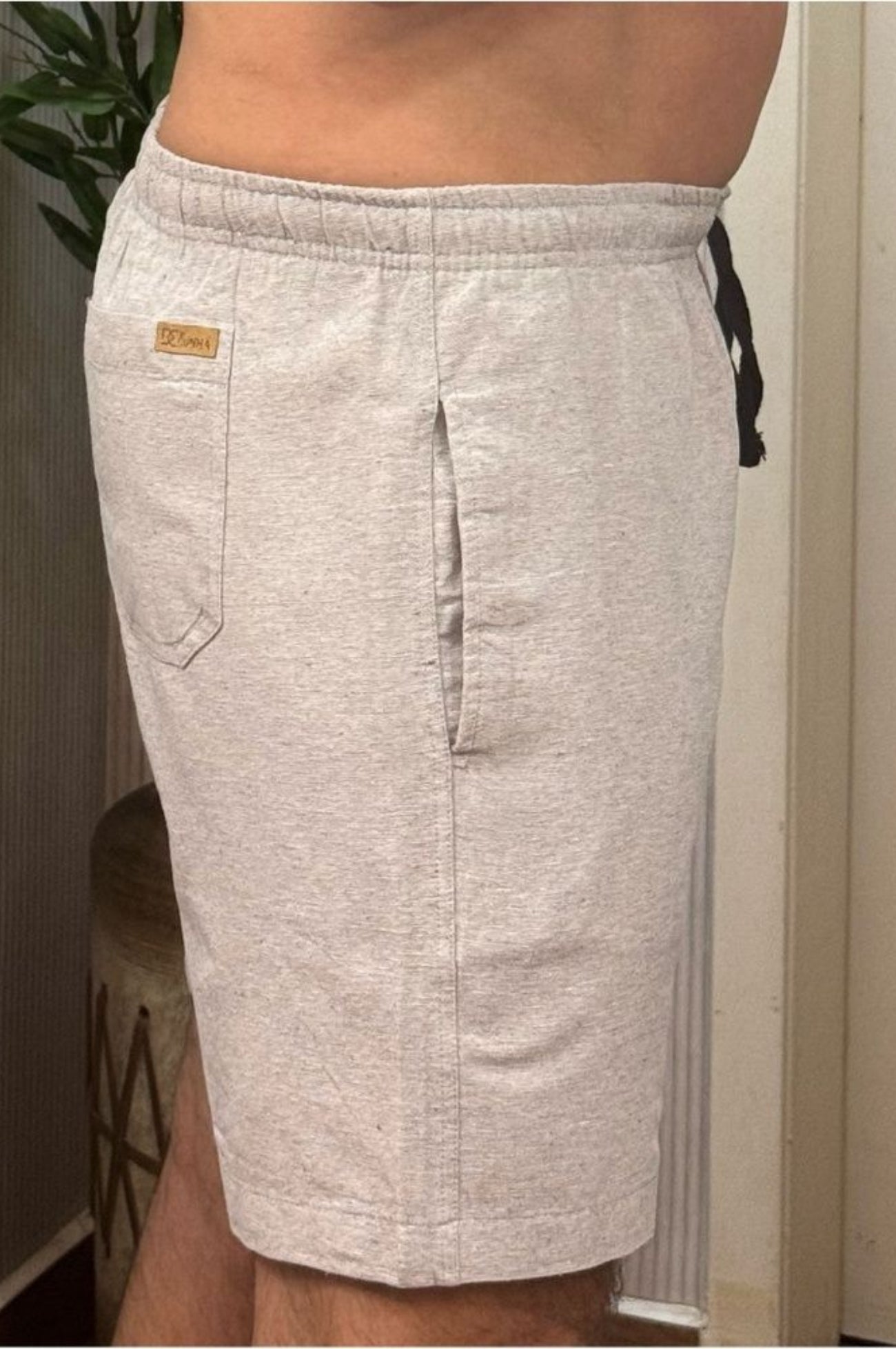 Short de Linho Mescla