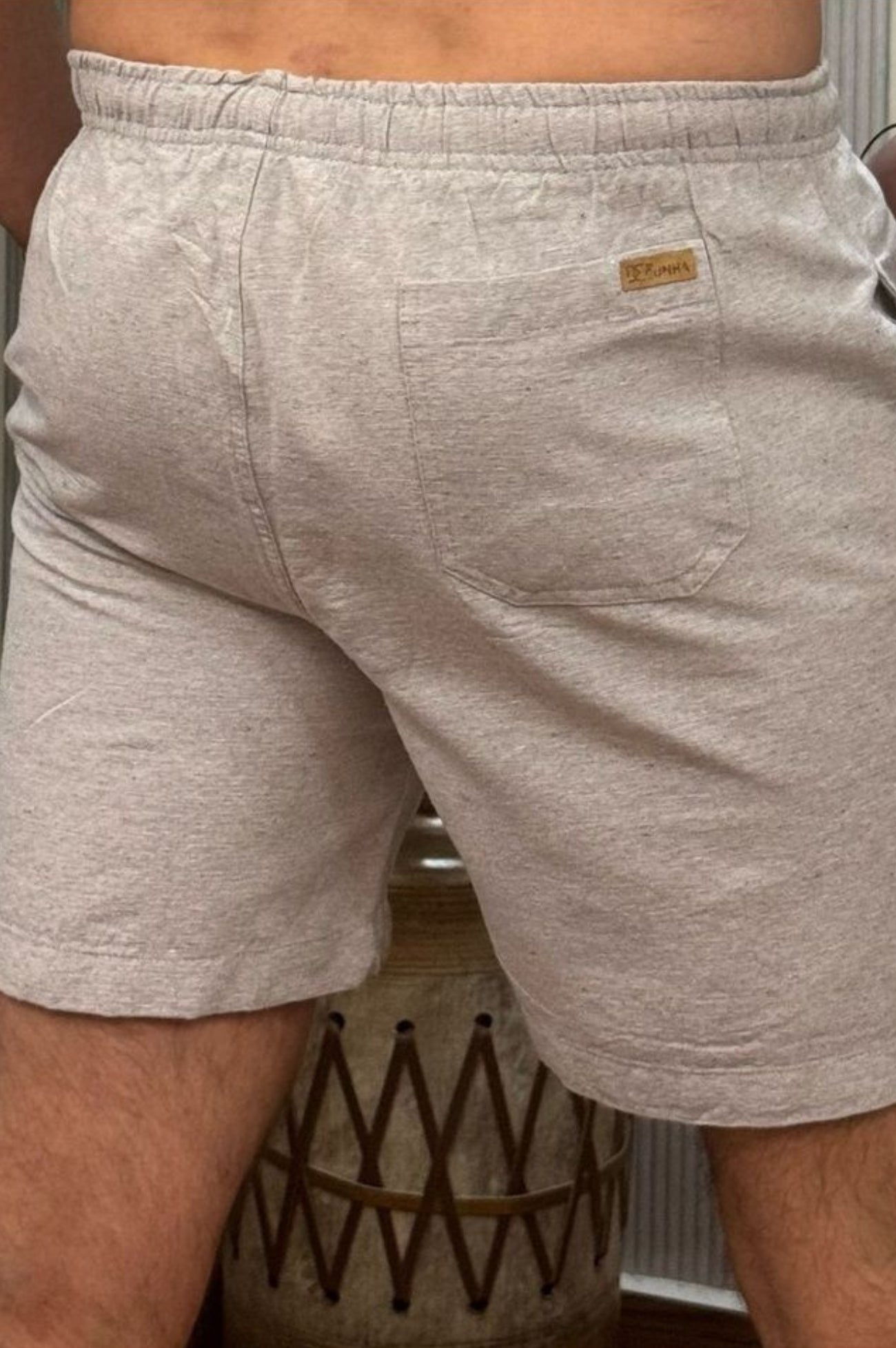 Short de Linho Mescla