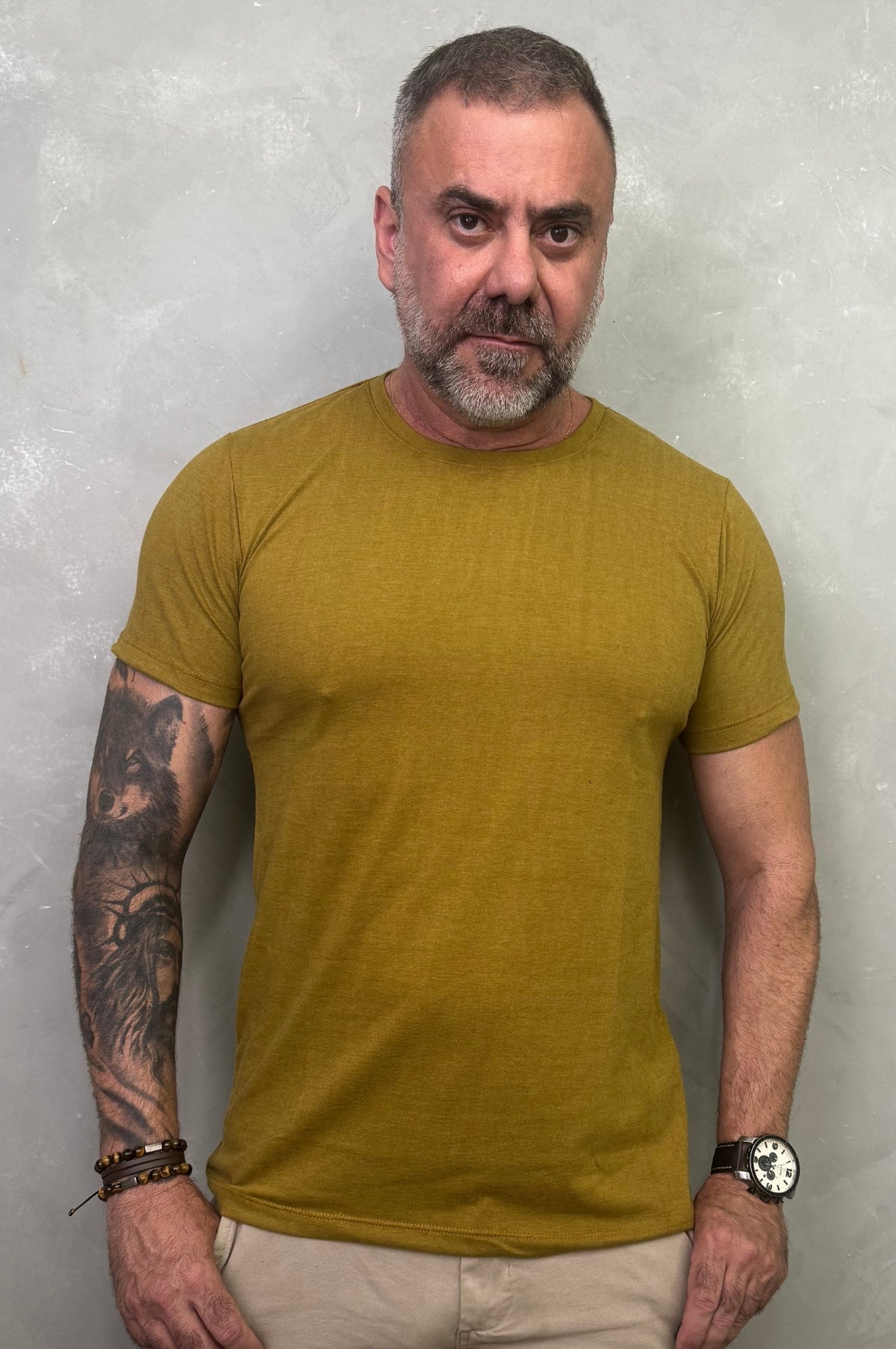 Camiseta Levinha Slim Verde 1