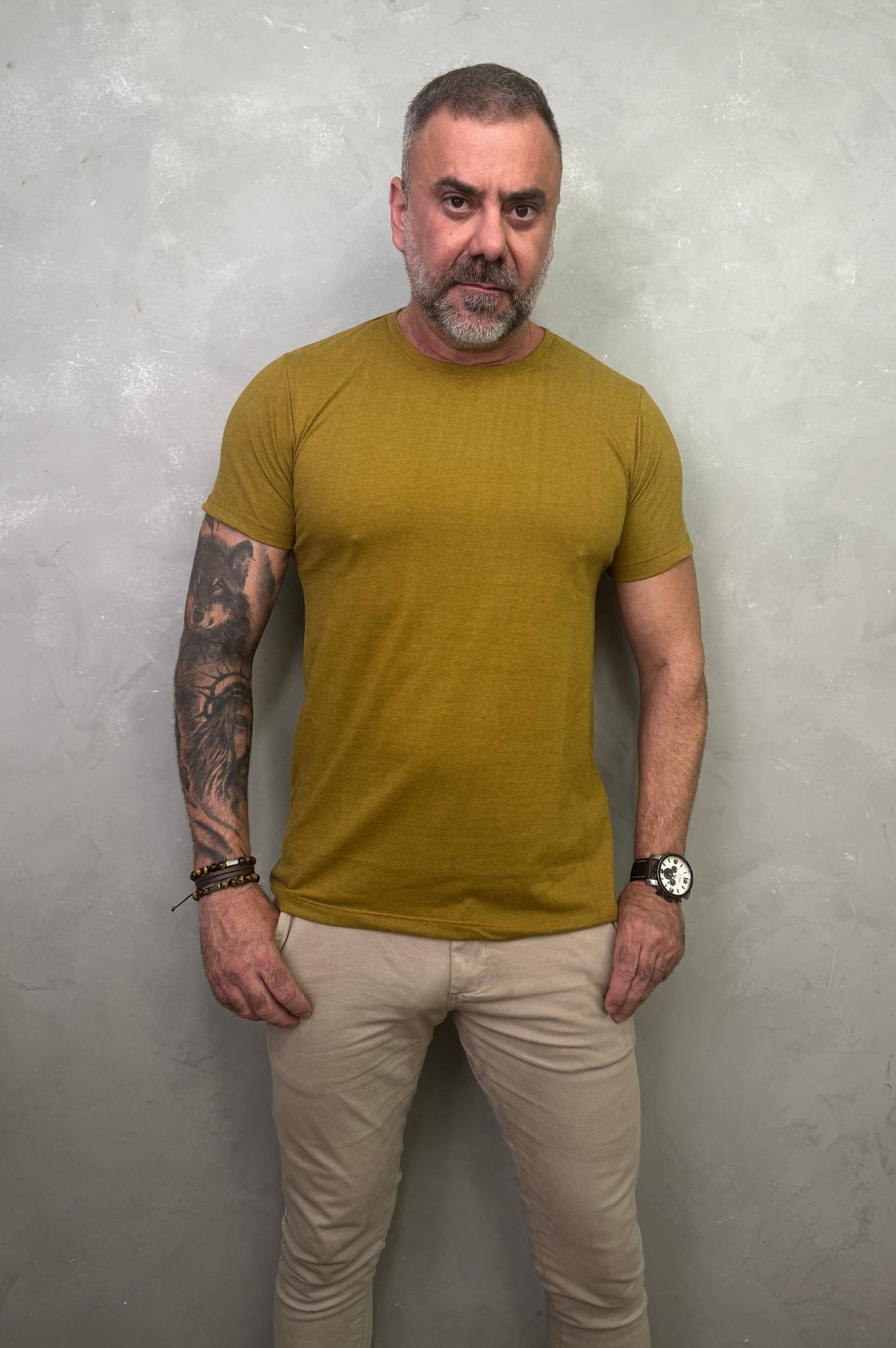 Camiseta Levinha Slim Verde 1