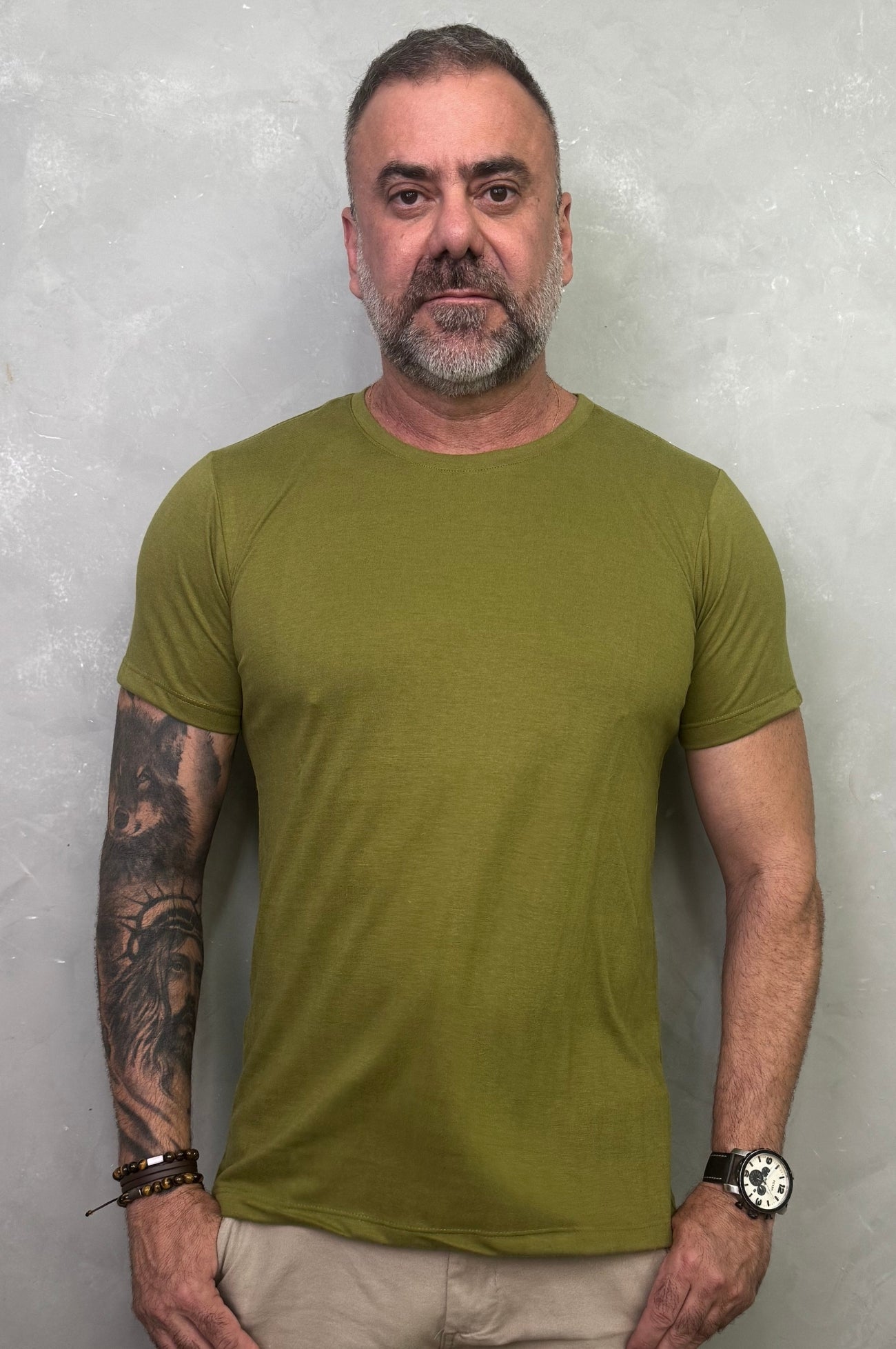 Camiseta Levinha Slim Verde 2