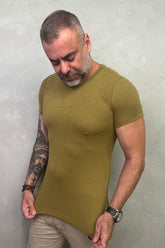 Camiseta Levinha Slim Verde Musgo I